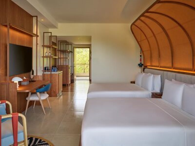 Two Queen Beds Room with Garden View