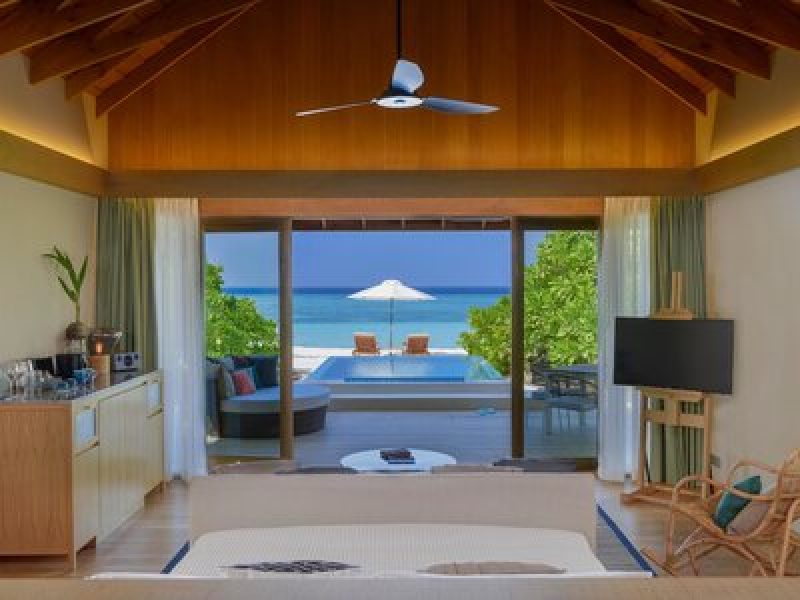 Beach Villa with Pool